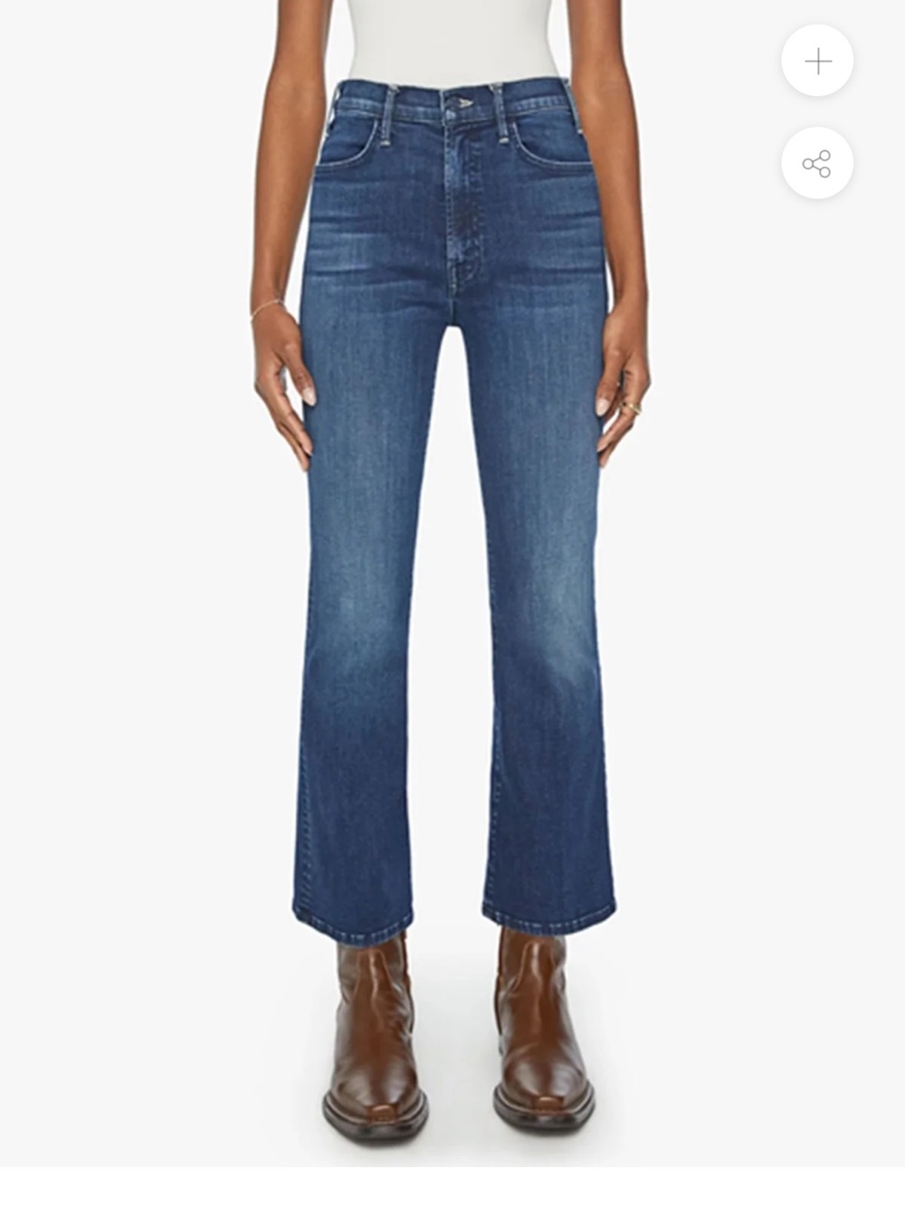 MOTHER Denim The Hustler Ankle Jeans in Heirloom Size 26 Great Condition